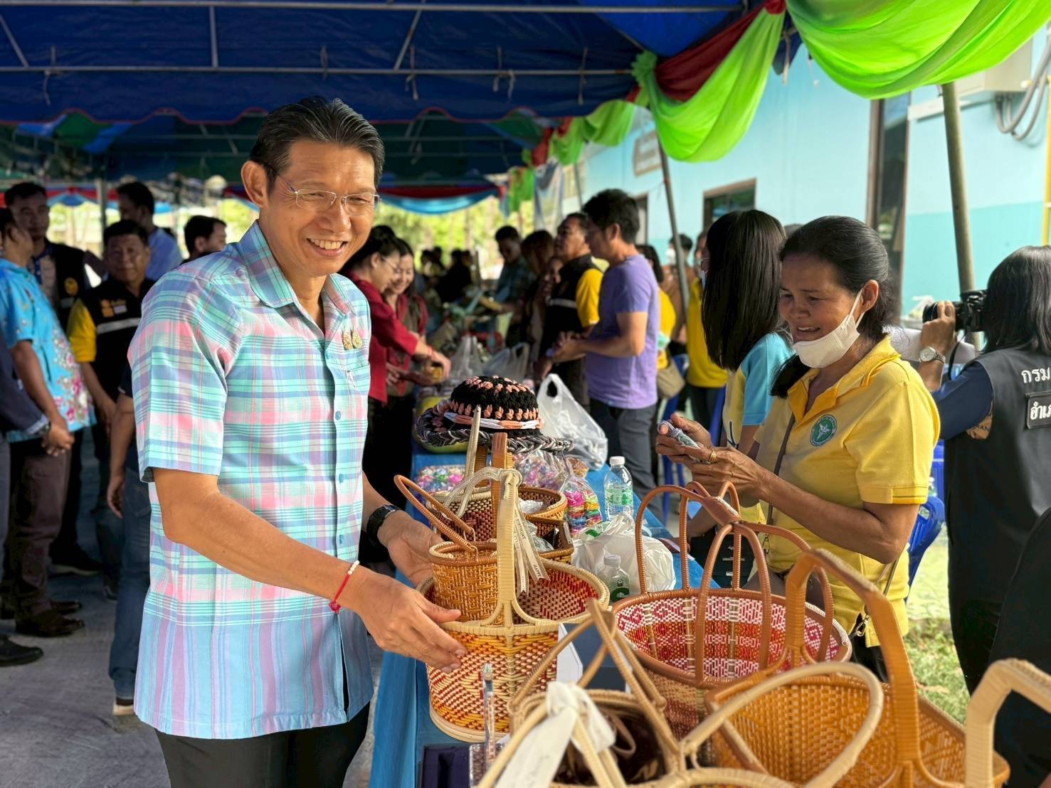 หนองปลาไหลโชว์ของดี! พช.กาญจนบุรีลงพื้นที่คัดสรรกิจกรรมพัฒนาชุมชนดีเด่น ประจำปี 2568